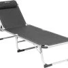 Outwell New Foundland Lounger, Zwart/grijs