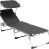 Outwell Victoria Lounger, Zwart/grijs