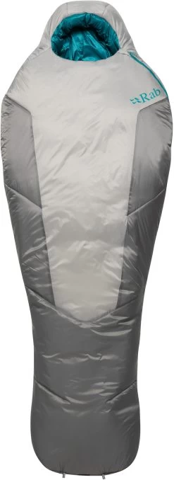 Rab Solar Ultra 3 Sleeping Bag Regular Women, Grijs