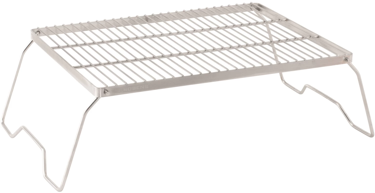 Robens Lassen Grill Trivet Combo L, Zilver 1 Robens Lassen Grill Trivet Combo L, Zilver