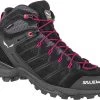 SALEWA Alp Mate WP Midden Schoenen Dames, Zwart/roze
