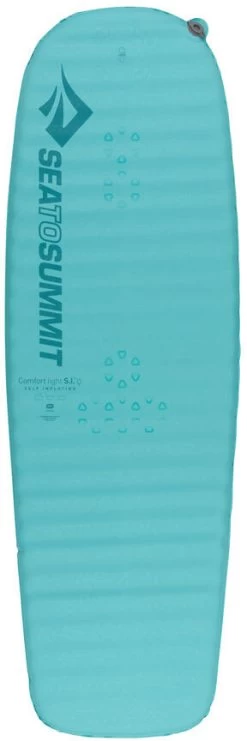 Sea To Summit Comfort Light Zelfopblaasbare Mat Large Dames, Turquoise
