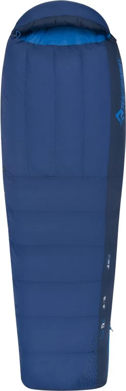 Sea To Summit Trek TkII Slaapzak Regular Wide, Blauw