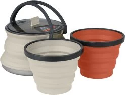 Sea To Summit X-Set 11 3 Stuks, Beige/rood
