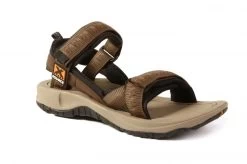 SOURCE Comfort Gobi Sandalen Heren, Bruin