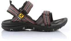 SOURCE Gobi Sandalen Heren, Grijs/rood