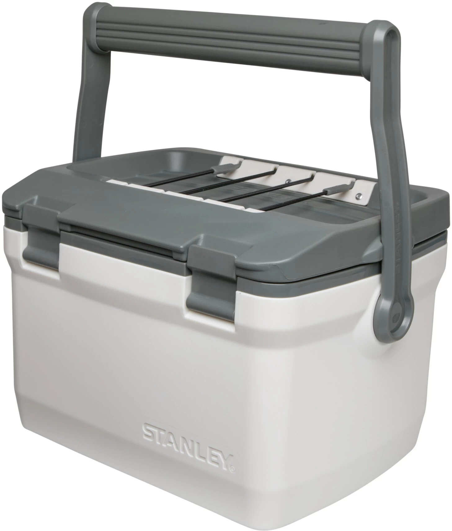Stanley Adventure Cooler Koelbox 6,6l, Wit/grijs 1 Stanley Adventure Cooler Koelbox 6,6l, Wit/grijs