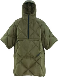Therm-a-Rest Honcho Down Poncho, Olijf
