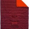 Therm-a-Rest Honcho Poncho Blanket, Rood/oranje