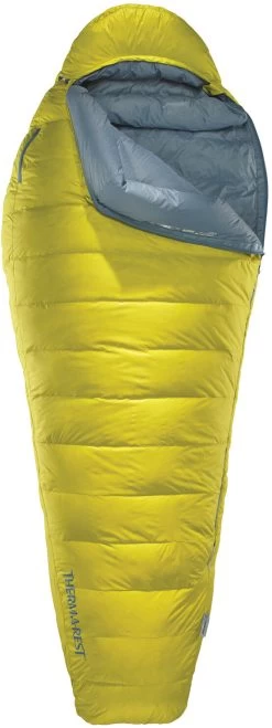 Therm-a-Rest Parsec 20F/-6C Sleeping Bag Small, Geel/grijs