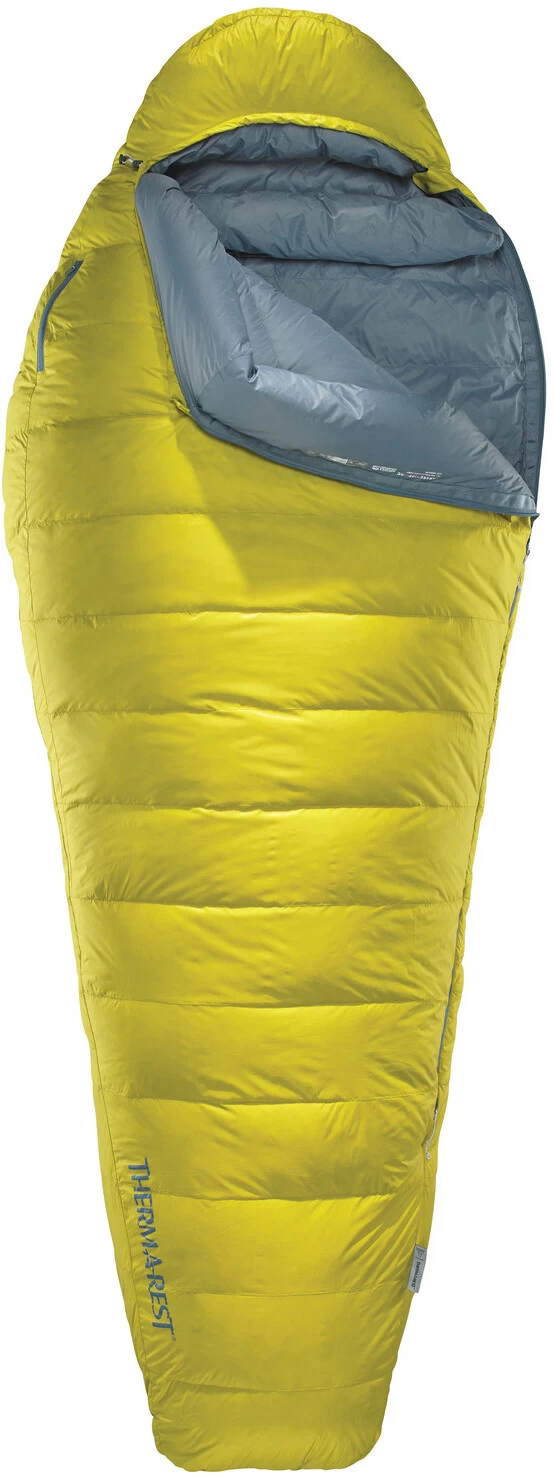 Therm-a-Rest Parsec 20F/-6C Sleeping Bag Small, Geel/grijs 1 Therm-a-Rest Parsec 20F/-6C Sleeping Bag Small, Geel/grijs