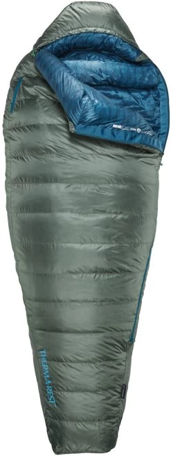 Therm-a-Rest Questar 0F/-18C Sleeping Bag Small, Groen/blauw