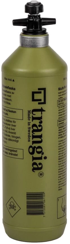 Trangia Veiligheidsfles 1000ml Olijf