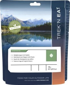 Trek'n Eat Trek'n Eat Vegetarische Outdoor Maaltijd Chana Masala, Wild Mushroom Ragout With Pasta