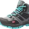 TROLLKIDS Rondane Hiker Middelhoge Schoenen Kinderen, Grijs/turquoise